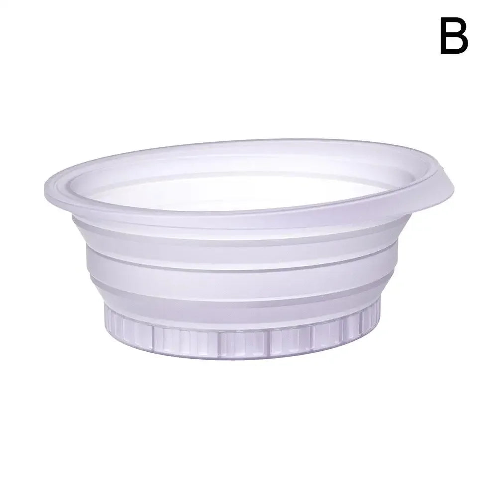 Face Ice Bath Bowl for Facials Plunge Dipping Face Folding Washbasin Ice Facials Washbasin Facials Skin Cares Tool Ice Bowl Q0U6