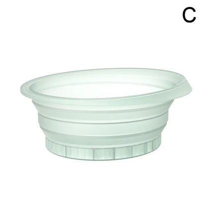 Face Ice Bath Bowl for Facials Plunge Dipping Face Folding Washbasin Ice Facials Washbasin Facials Skin Cares Tool Ice Bowl Q0U6